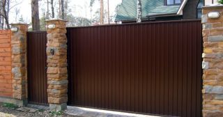 Купить откатные ворота консольные Донской, цена от 2800 руб.